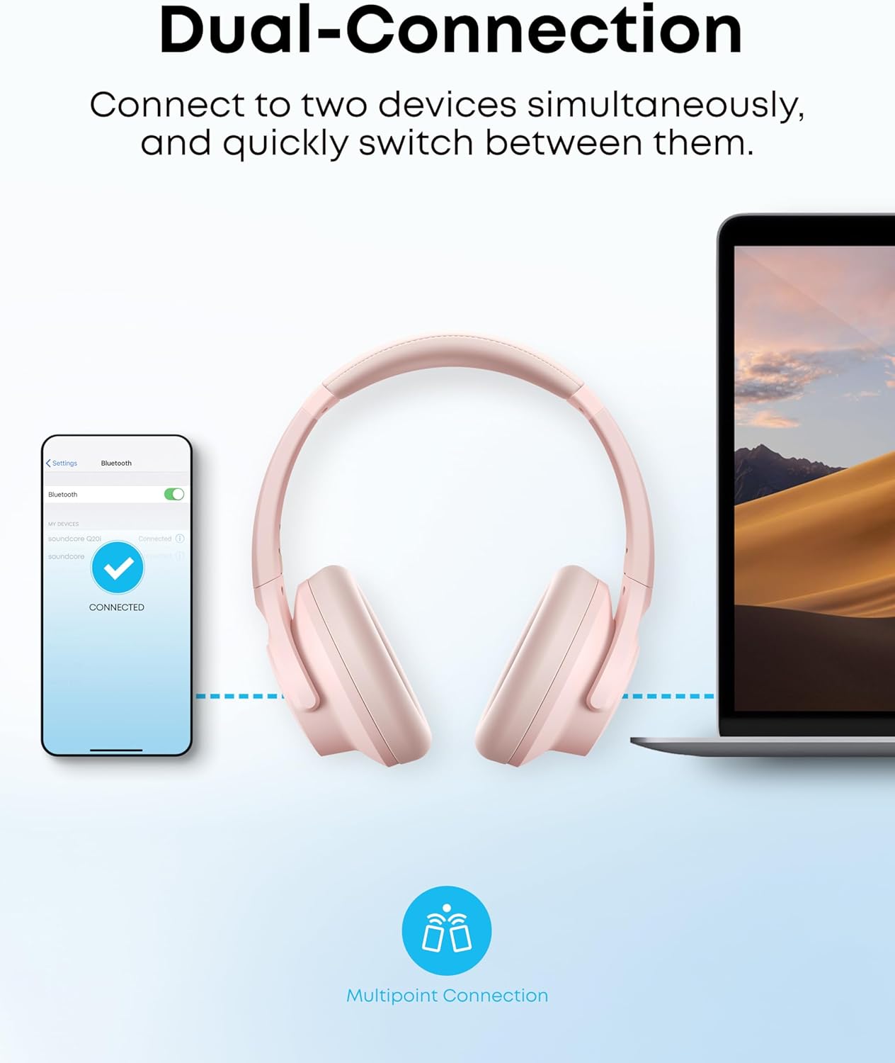 Thumbnail 6 de Soundcore Q20i 🎧 Cancelación Activa, 40h Uso, Hi-Res, App