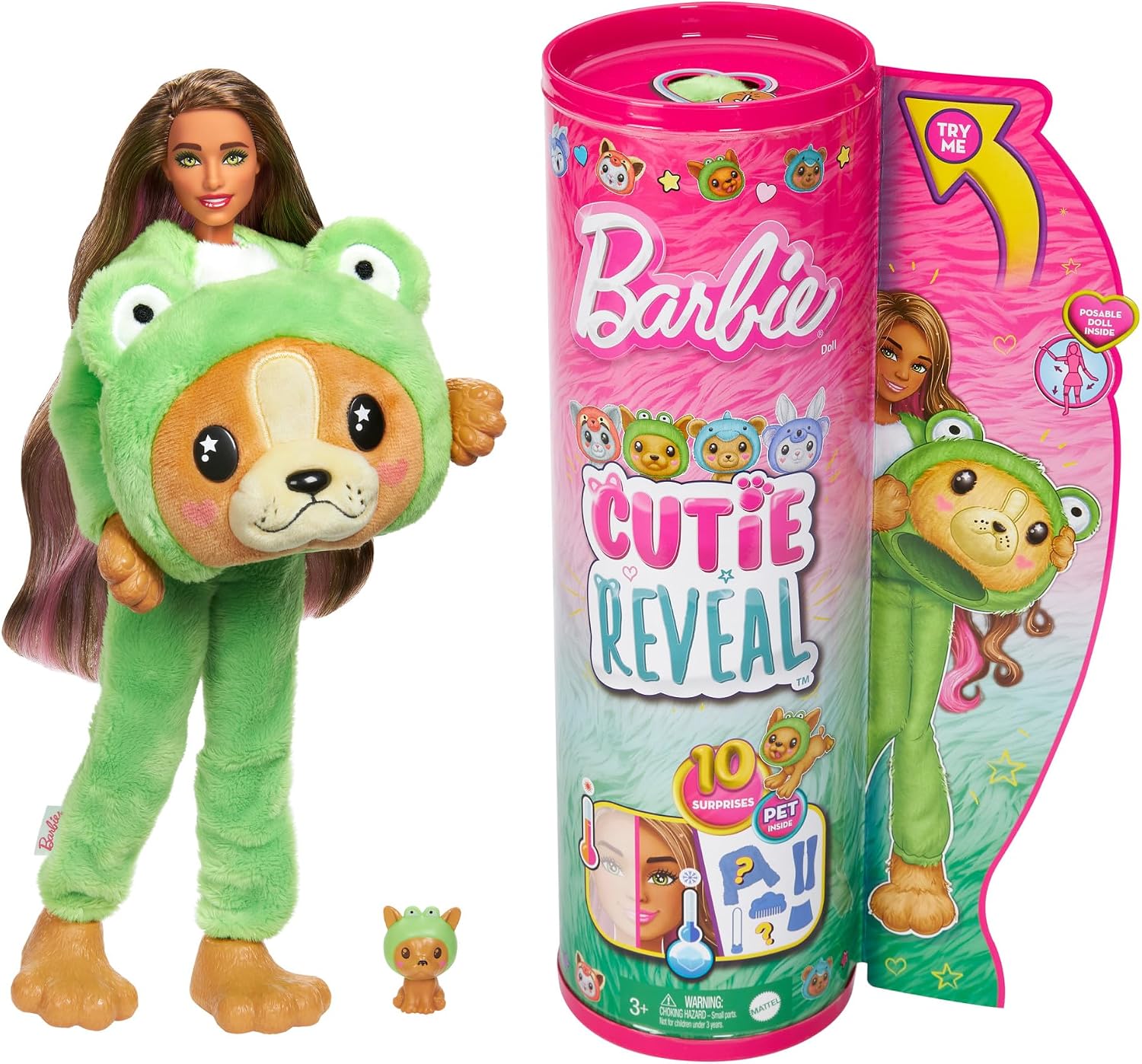 Detalle de Barbie HRK24 Coffret Cutie Reveal 10 surprises