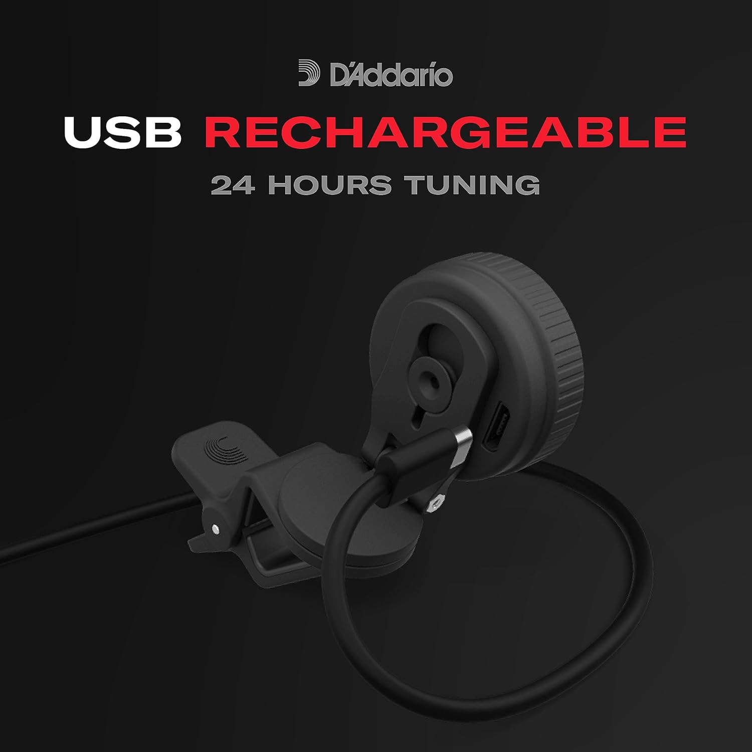 Detalle de D'Addario Nexxus 360 Rechargeable Tuner 🎻