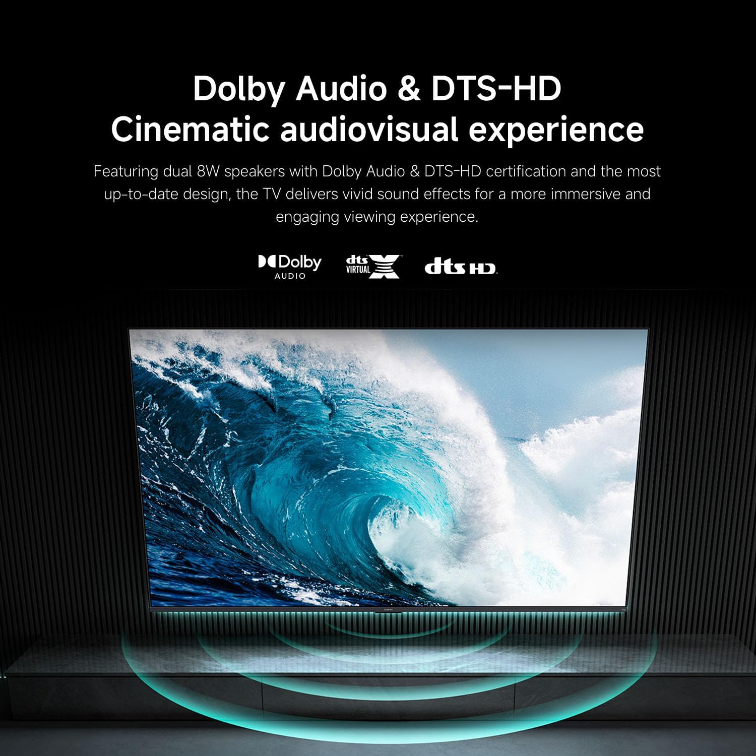 Detalle de XIAOMI TV F 32 (32 Inch) HD Smart TV with Fire TV, Dolby Audio, Alexa & AirPlay