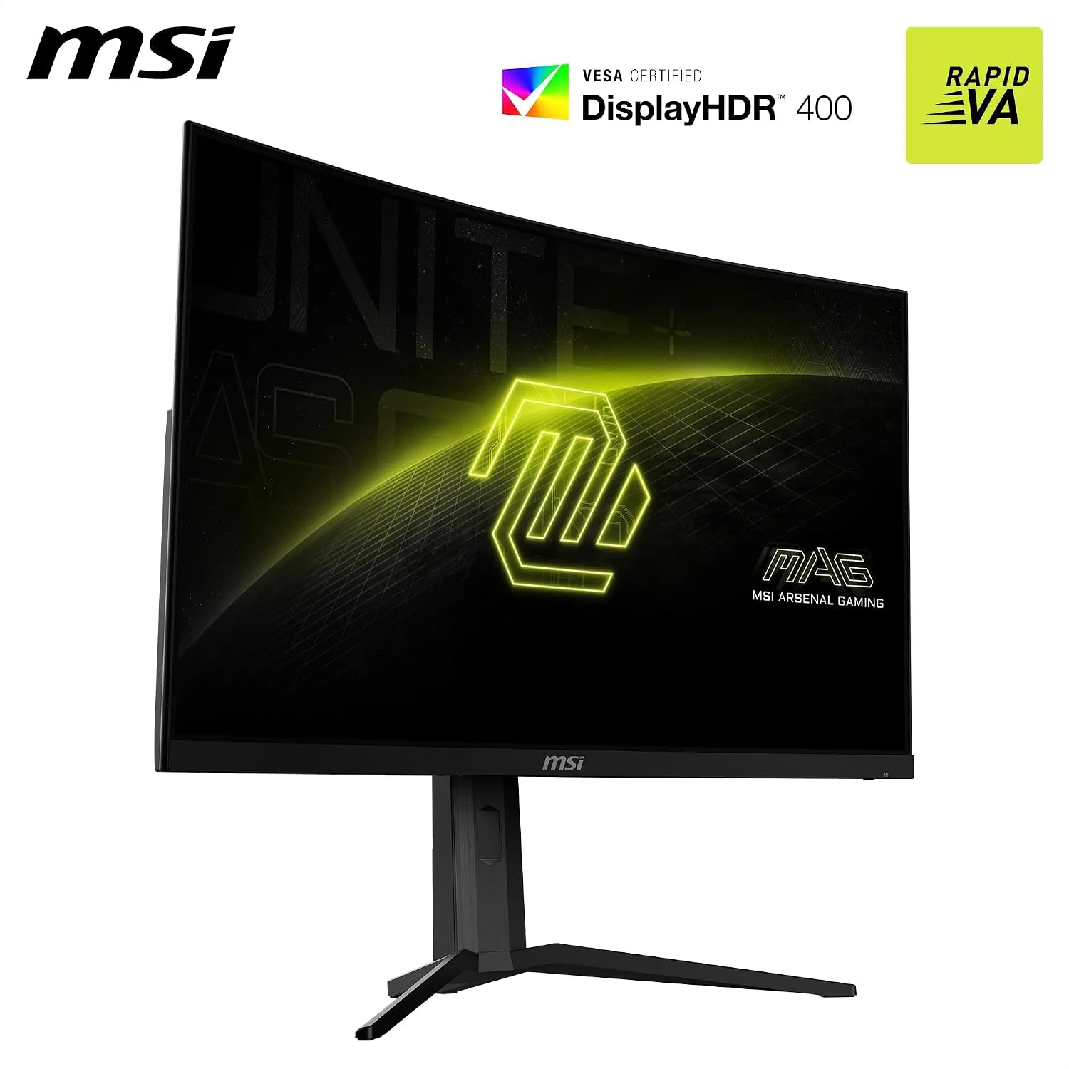 Thumbnail 2 de MSI MAG 321CUPDF monitor curvo 32'' UHD