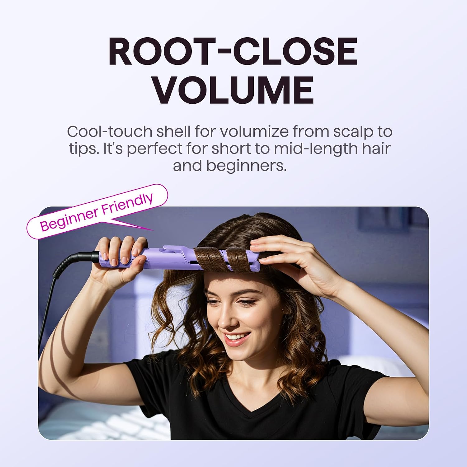 Thumbnail 3 de Wavytalk Airflow Styler Purple 1.25 Inch