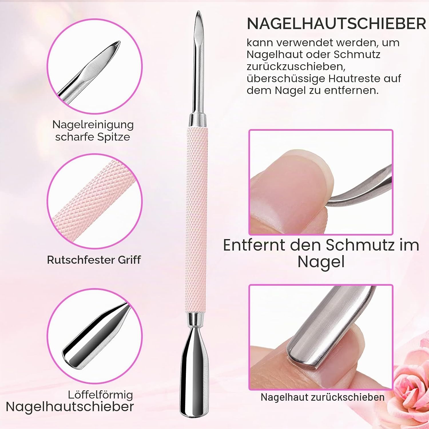 Thumbnail 3 de Makartt Nagelhautschere Set 3-teilig