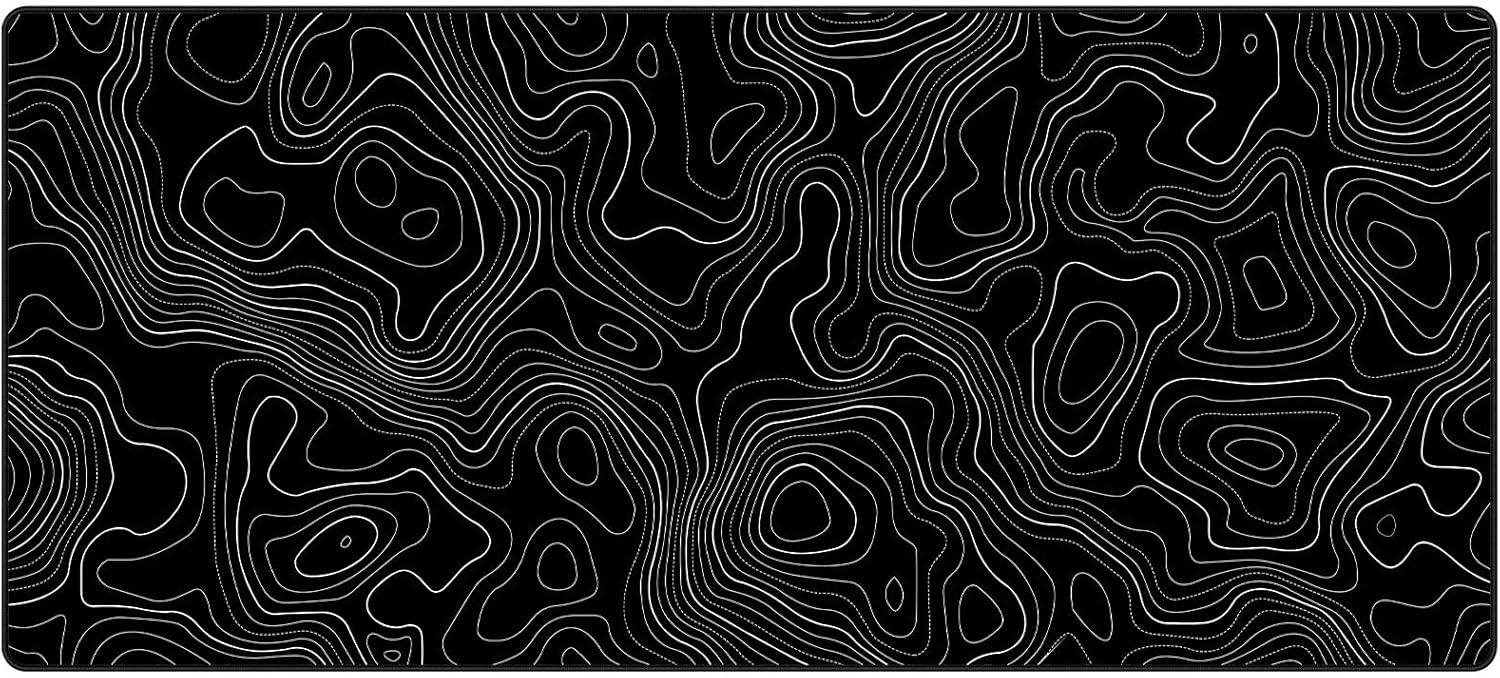 Detalle de JIALONG Gaming Mouse Pad – Large Desk Pad with Anti-Slip Base and Custom Design