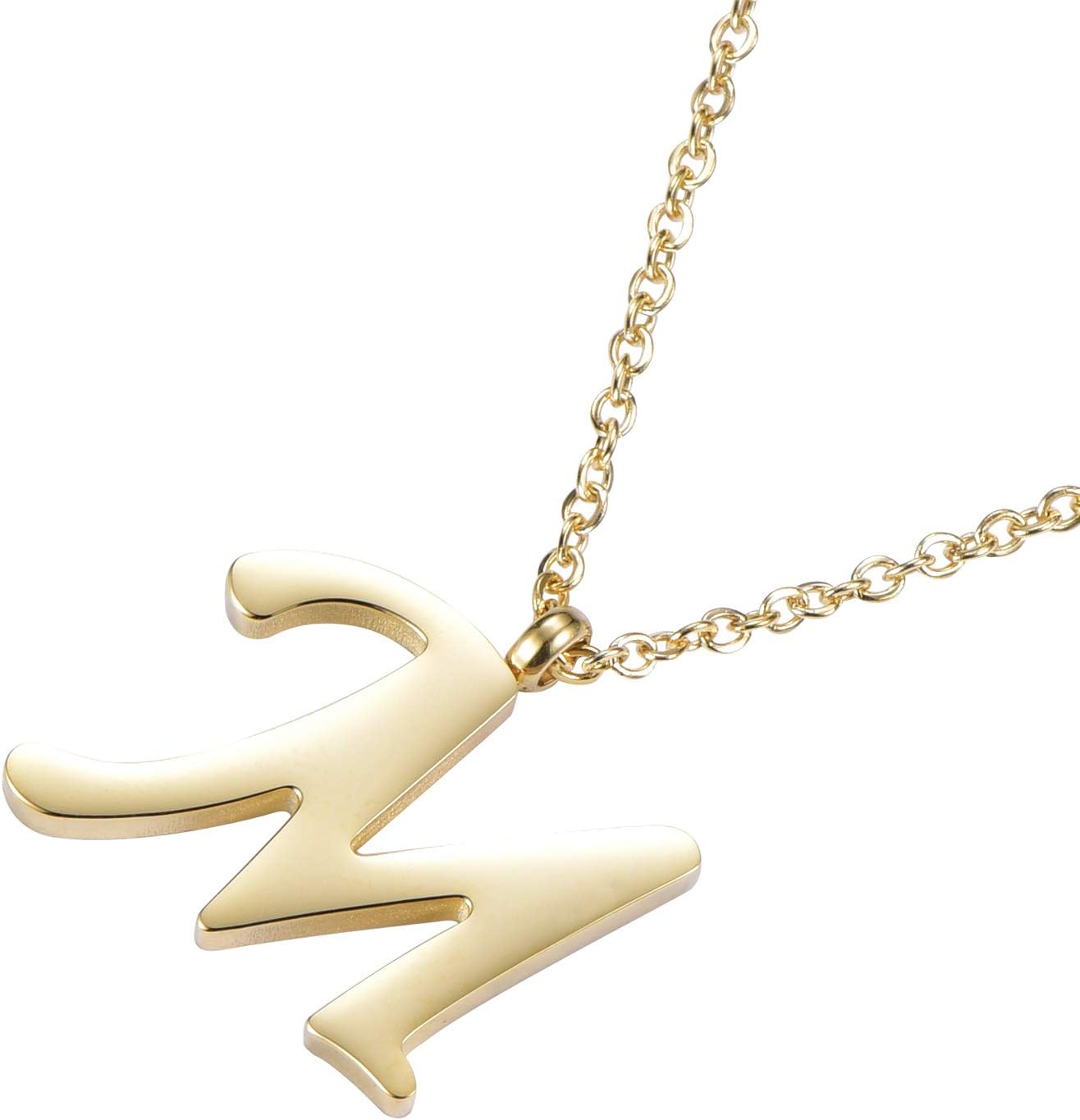 Thumbnail 1 de Morella Collar Oro y Acero con Colgante Letras