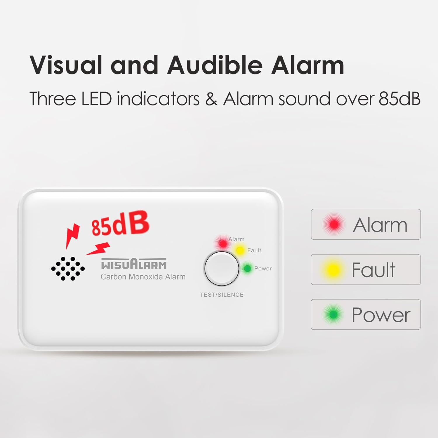 Thumbnail 4 de Carbon Monoxide Detector 10‑Year Battery