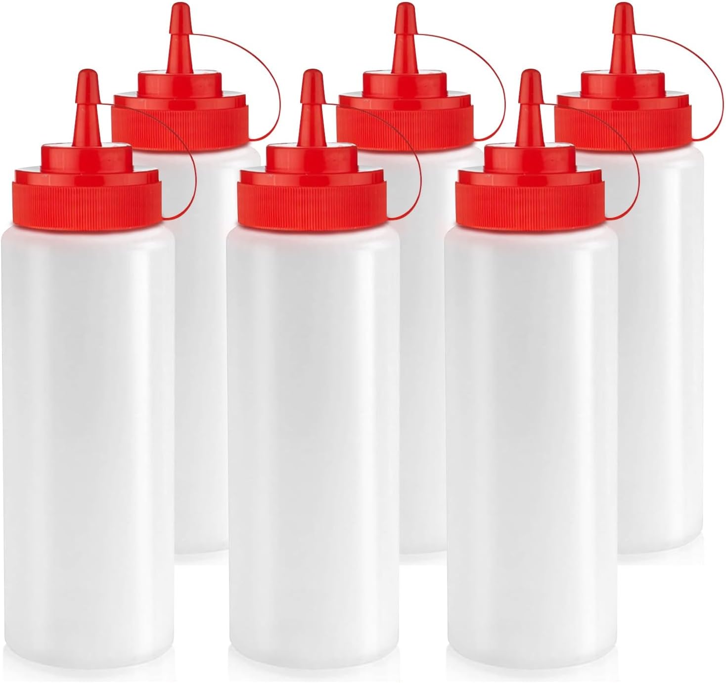 Thumbnail 4 de Norcalway 12 oz Condiment Squeeze Bottles