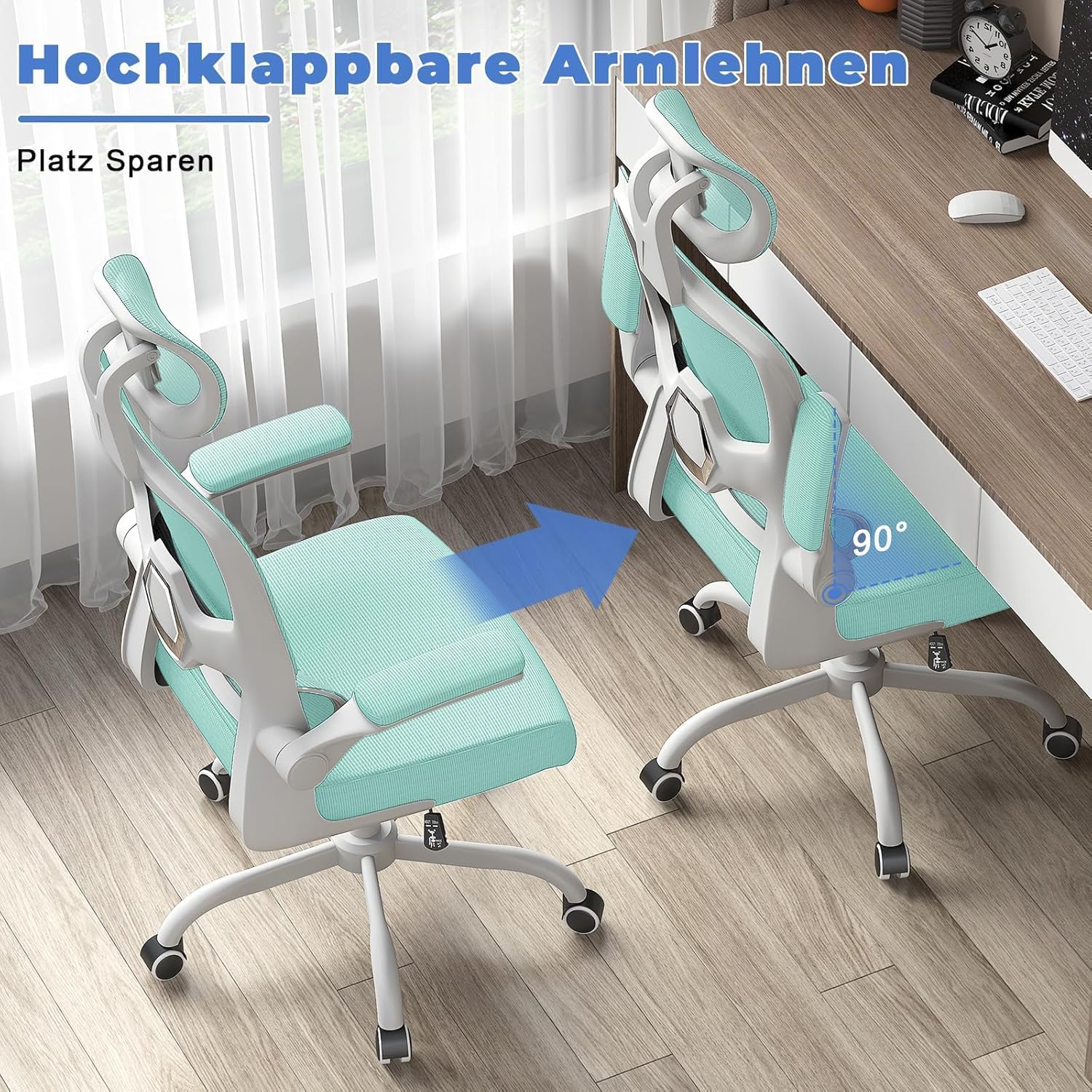 Thumbnail 5 de naspaluro Ergonomischer Bürostuhl 120°