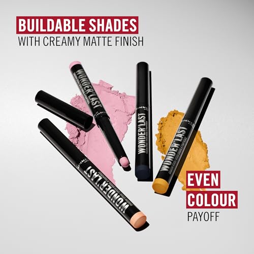 Detalle 2 de Rimmel London Wonder Last 010 Strawberry Milkshake — barra de ojos 💄