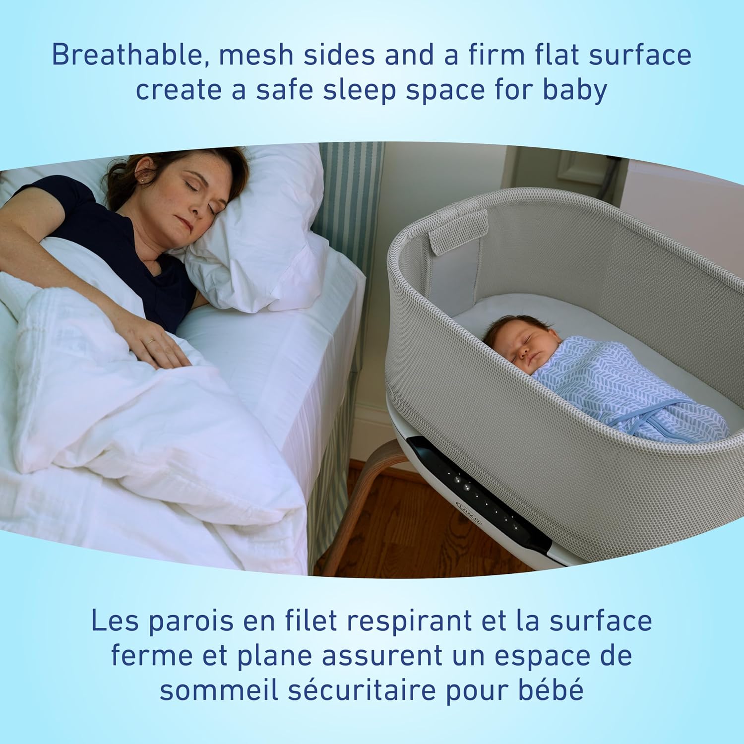 Detalle 2 de Graco baby bassinet Luna
