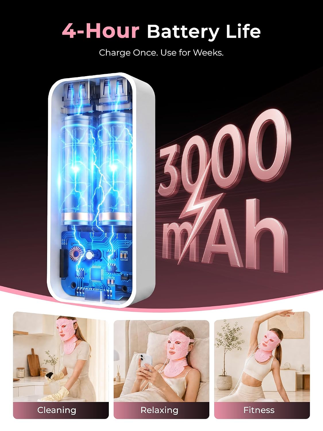 Detalle 2 de Qynera LED Face Mask 850nm