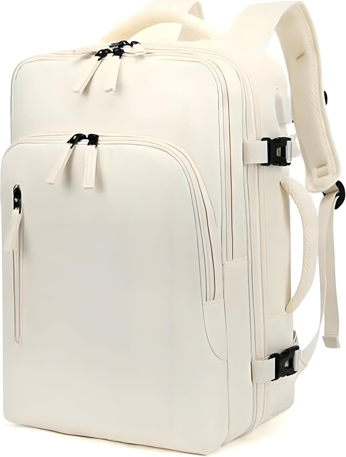 Detalle de AUMTISC Laptop Backpack 22-38L: Flexible, flight-friendly 15.6in carry with USB port