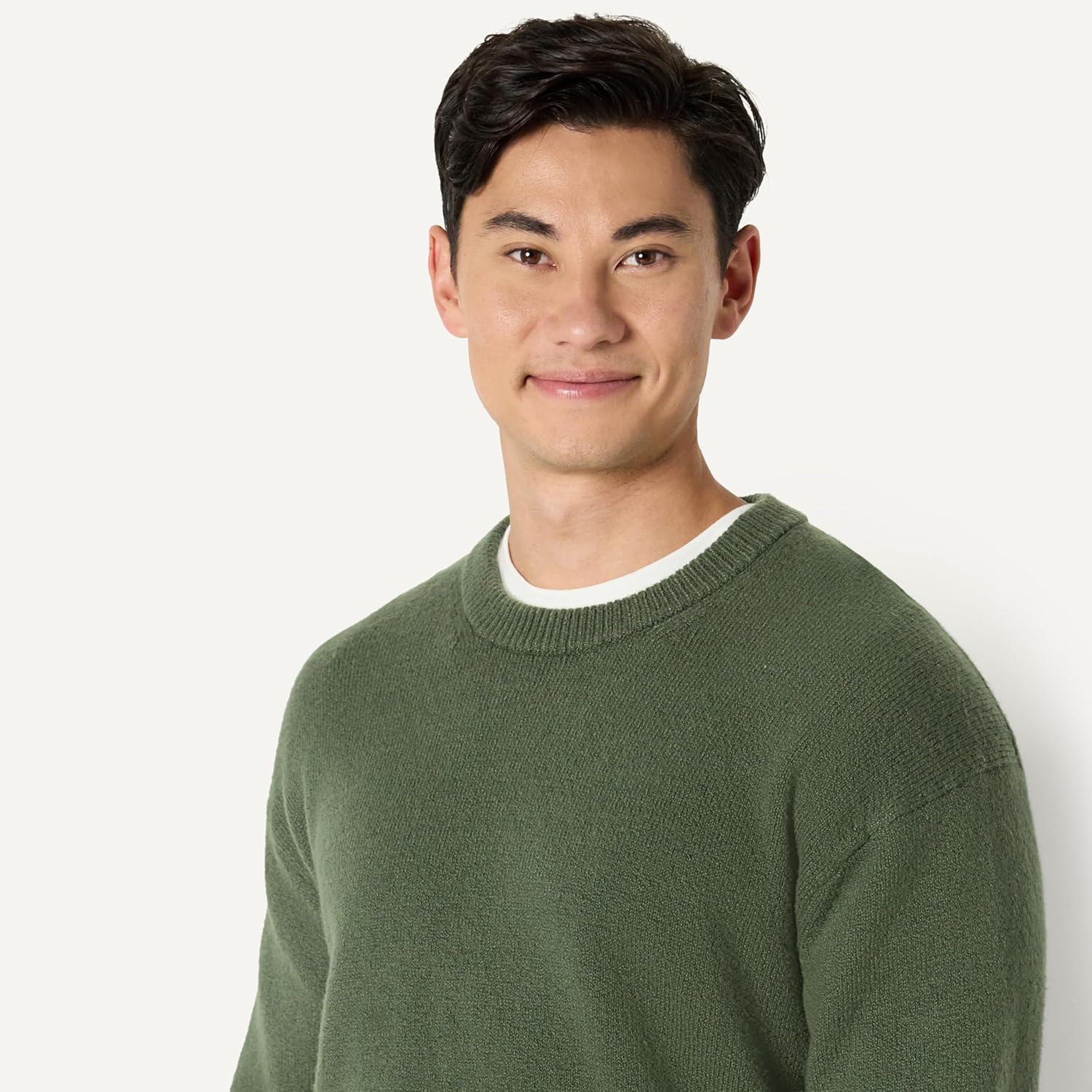 Thumbnail 2 de Amazon Essentials Men’s Relaxed-Fit Cotton Blend Textured Crewneck Pullover Sweater