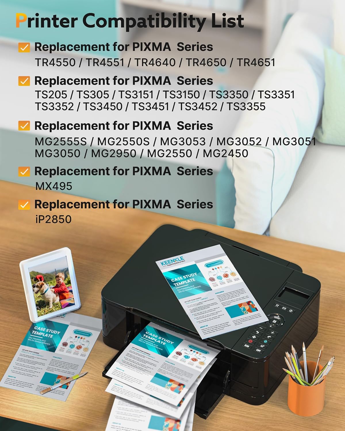 Thumbnail 1 de PG-545XL CL-546XL Multipack als Ersatz für Canon: 1x PG-545XL Black & 1x CL-546XL Tri-Farbe
