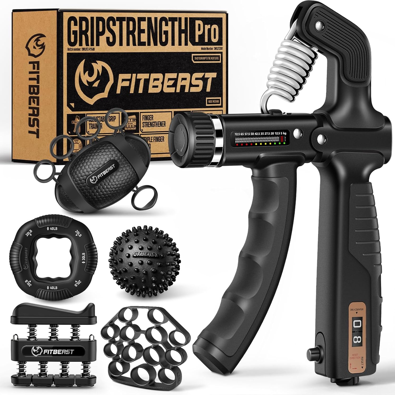 FitBeast Handtrainer Set 5–72,5 kg