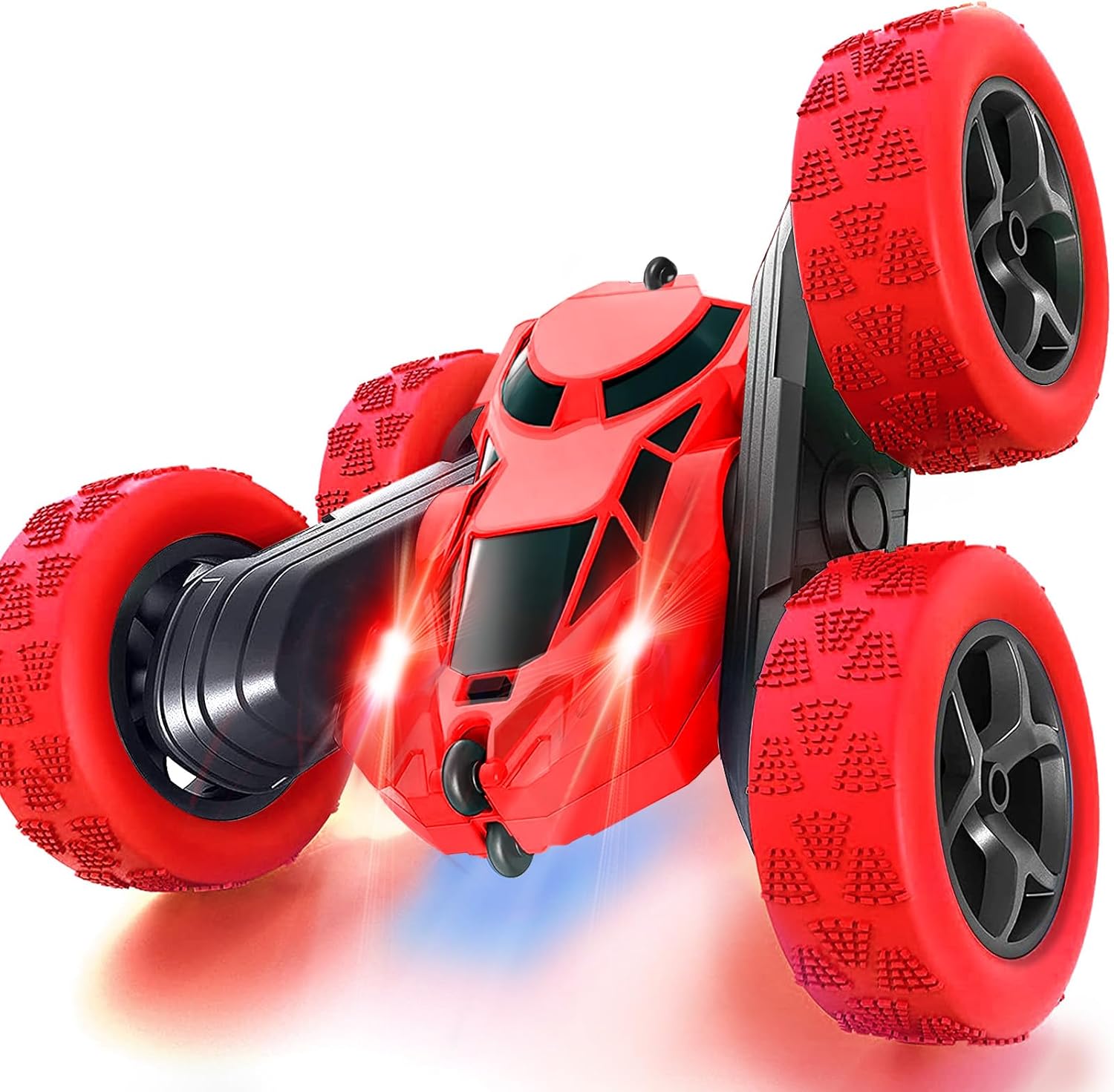 Detalle de MidiVix Fernsteuerbares Auto – 360° Stunt-Crawler, 90 Min Spielzeit, 4WD Offroad mit Scheinwerfern