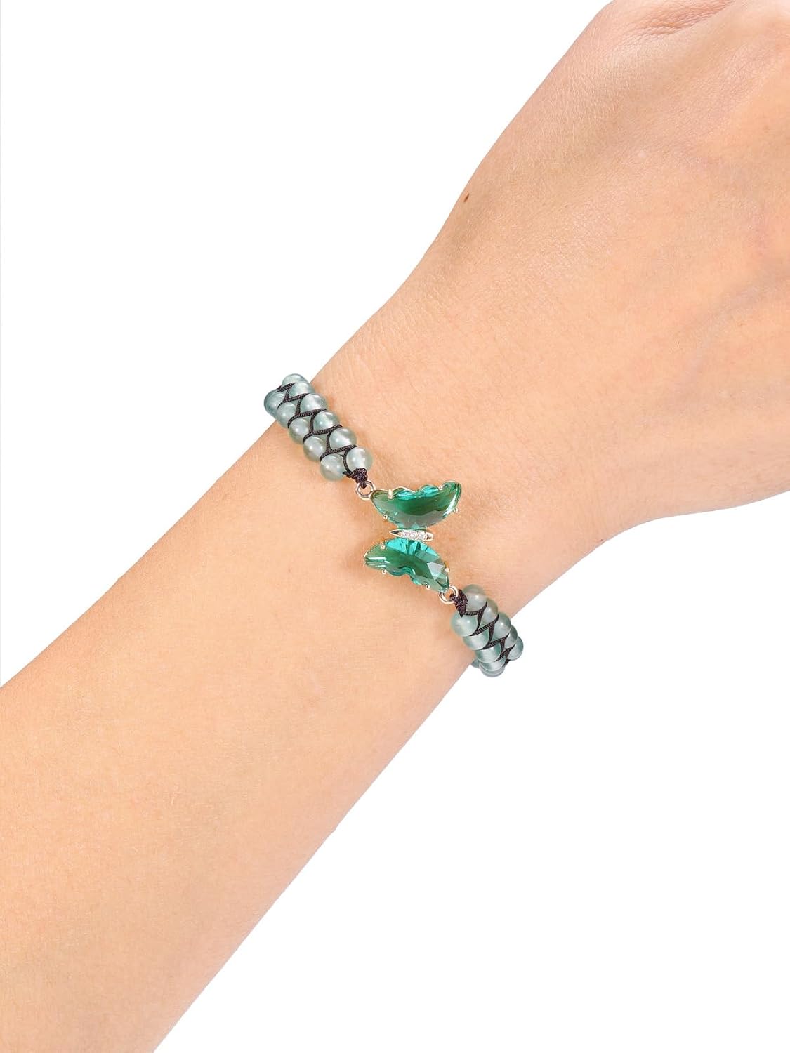 Thumbnail 2 de JSDDE Crystal Butterfly Bracelet for Women – Healing Crystal Jewellery