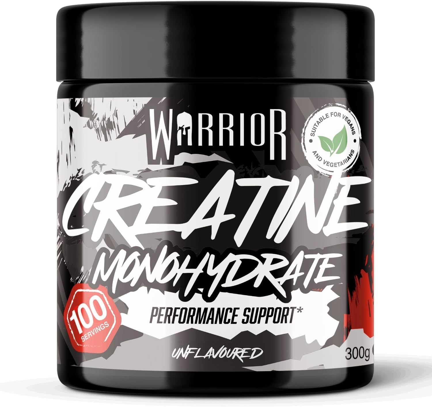 Imagen de Warrior Creatine Monohydrate Powder 300g – Pure, Unflavoured Micronised Creatine for Strength and Recovery en OfertitasTOP