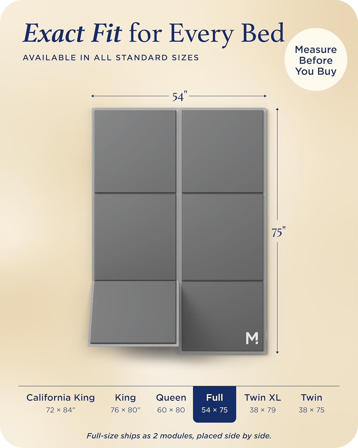 Thumbnail 6 de Meliusly Low Profile Bunkie Board Full Size (54x75)