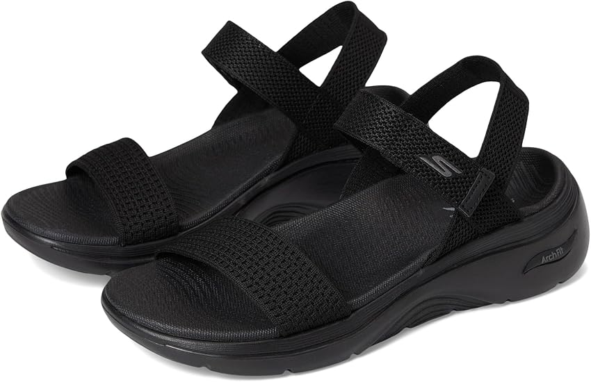 Detalle de Skechers GO Walk Arch FIT 2.0 Sandalia 37 EU negra