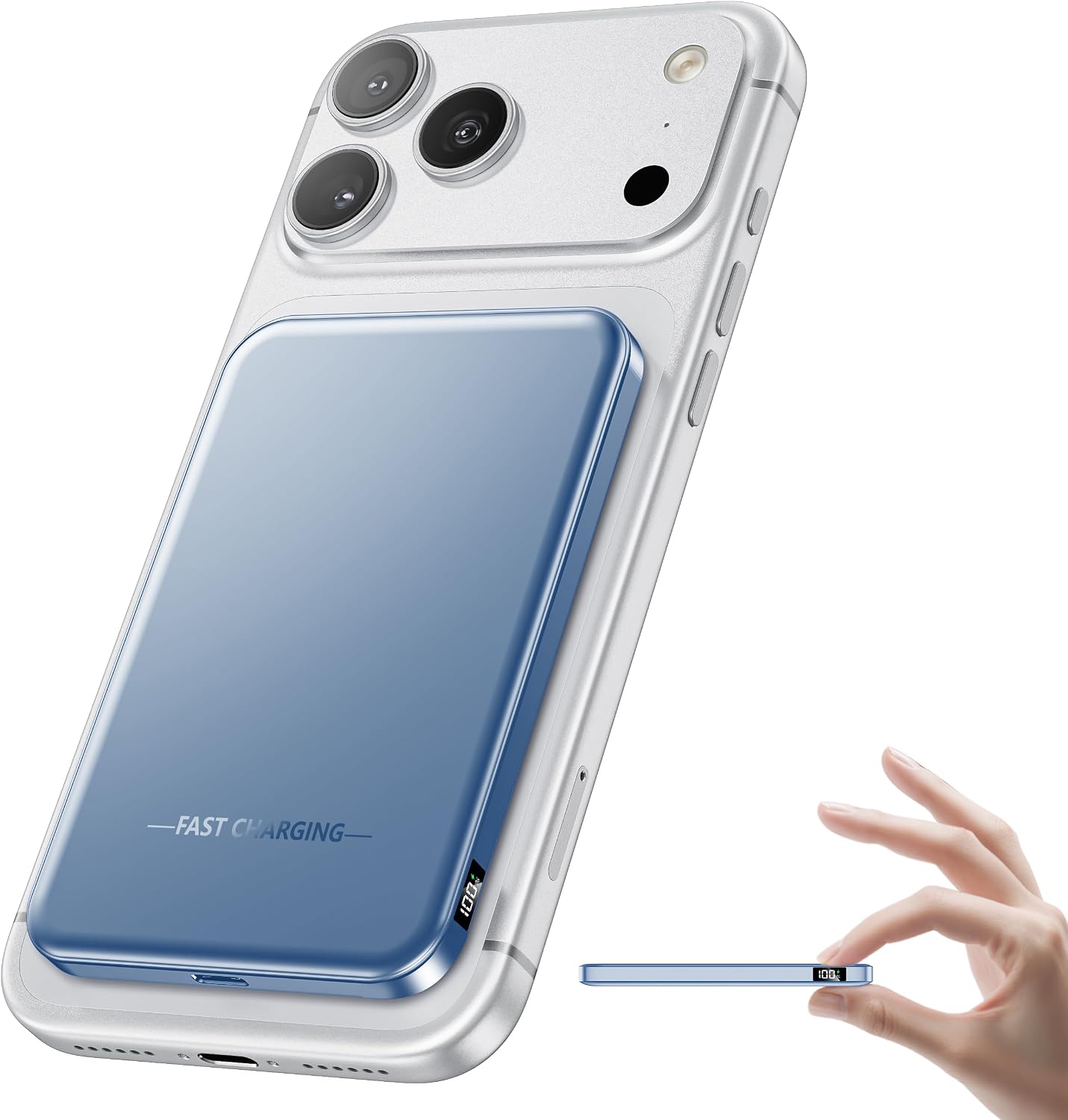 Detalle de Aobbow Magnetic Power Bank 5000mAh