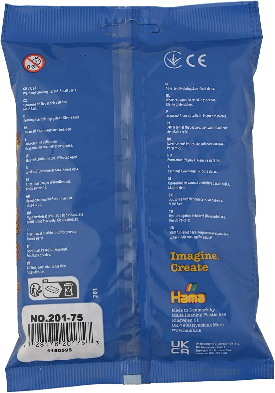Thumbnail 1 de Hama Midi Sachet 3000 Perles Café Frappé – Kreativität mit Midi-Perlen von Hama