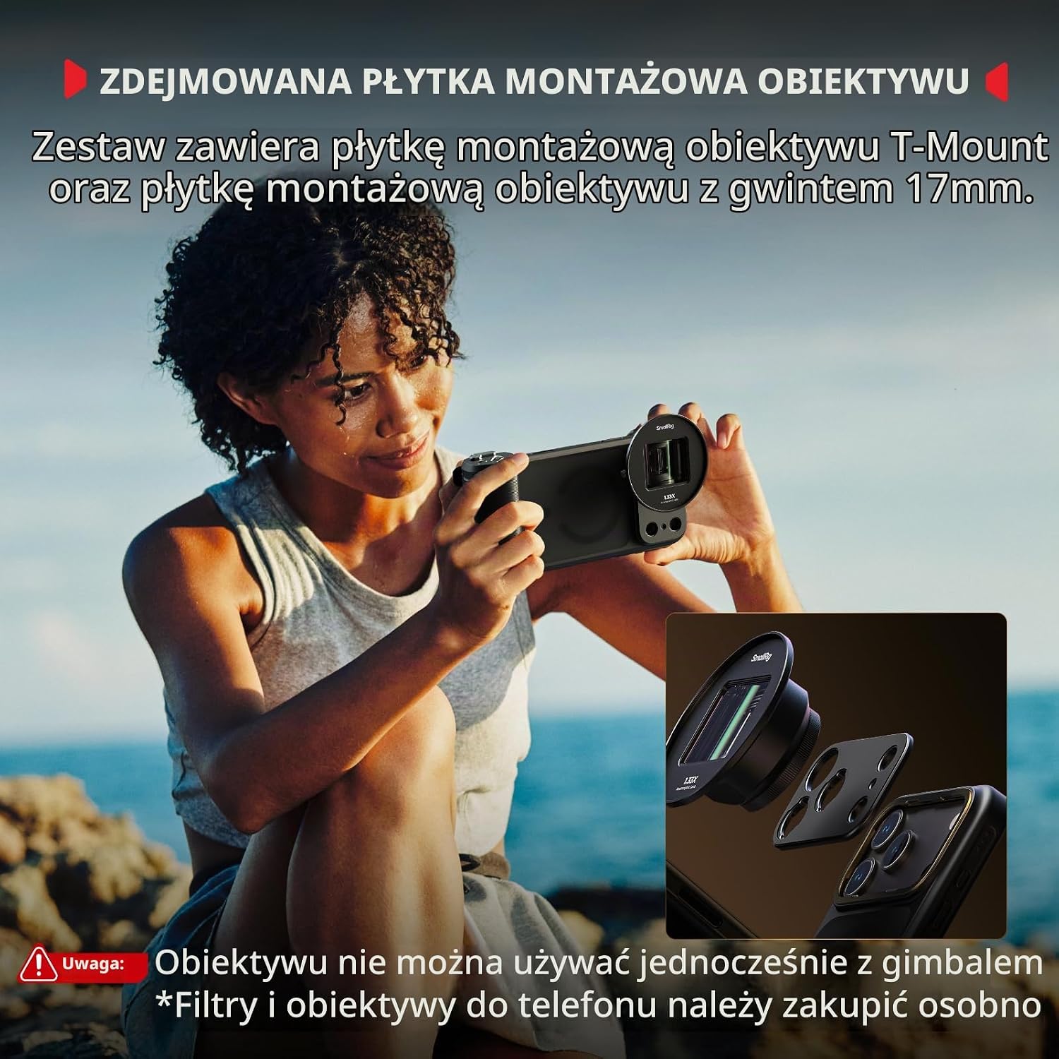 Thumbnail 3 de SMALLRIG FilMov 5551 – etui do iPhone’a 17 Pro Max z MagSafe i podpórką