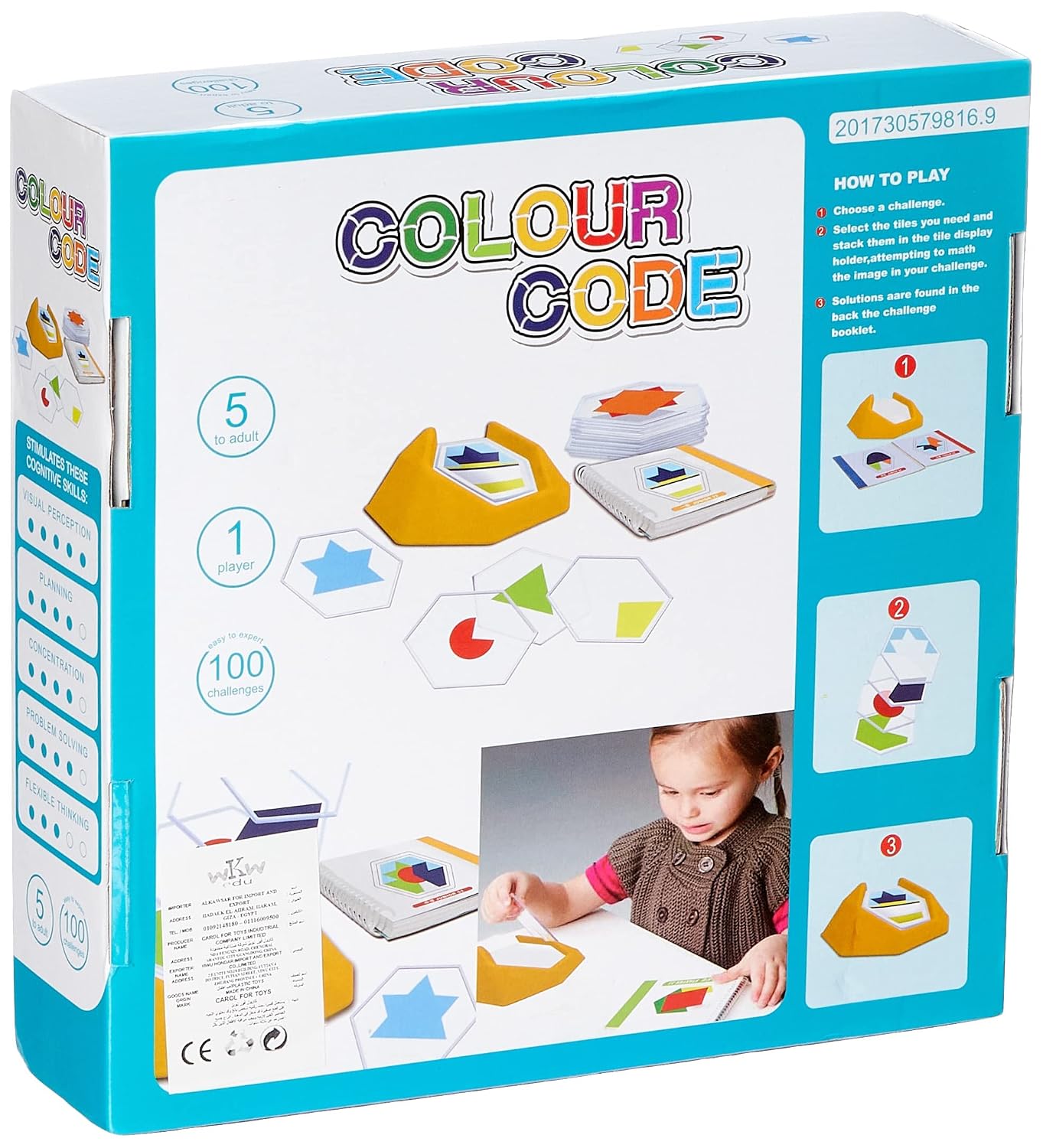 Detalle de Smart Games Kolorowy kod tabletop logic game