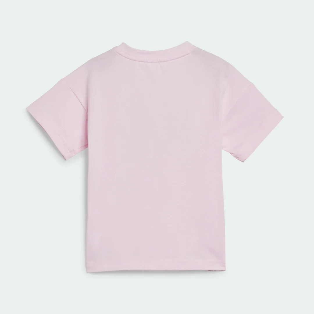 Thumbnail 2 de Adidas Essentials Allover Print conjunto Bebé Rosa