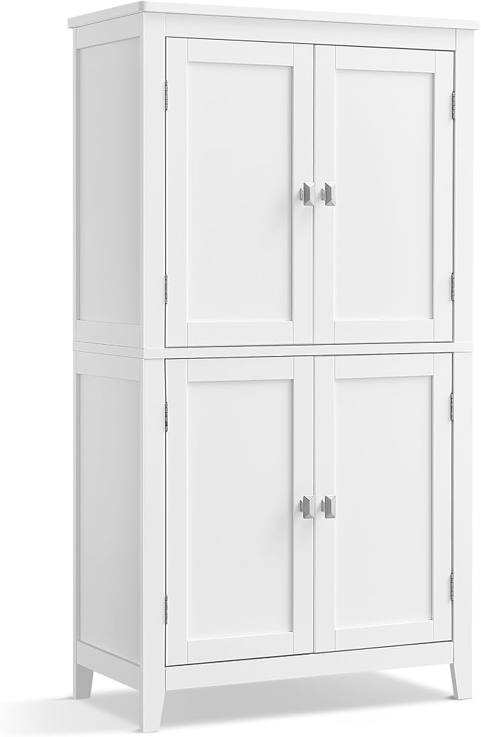 Detalle de VASAGLE BBC552P31 Mueble de Almacenaje con 4 Puertas 🏡