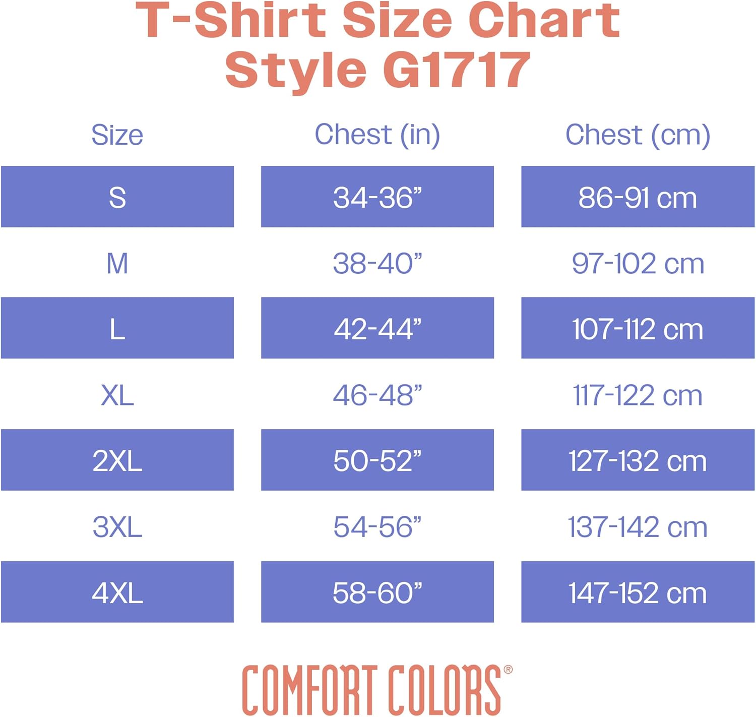 Thumbnail 4 de Comfort Colors Adult Heavyweight Short Sleeve Tee (Style G1717/G1745) – Multipack