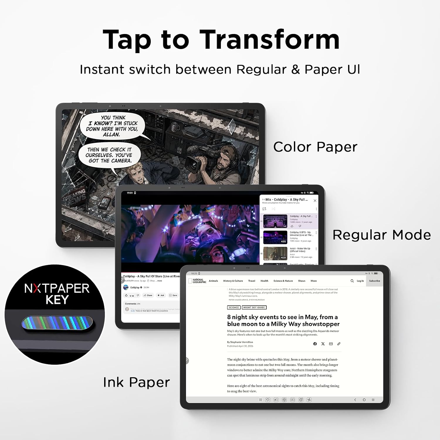 Thumbnail 4 de TCL NXTPAPER 14 Android Tablet 256GB