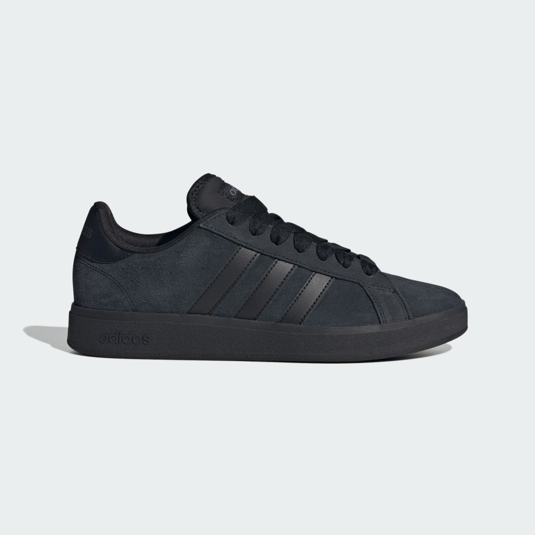 Detalle de Zapatilla Grand Court Base 00s de Adidas en color Negro