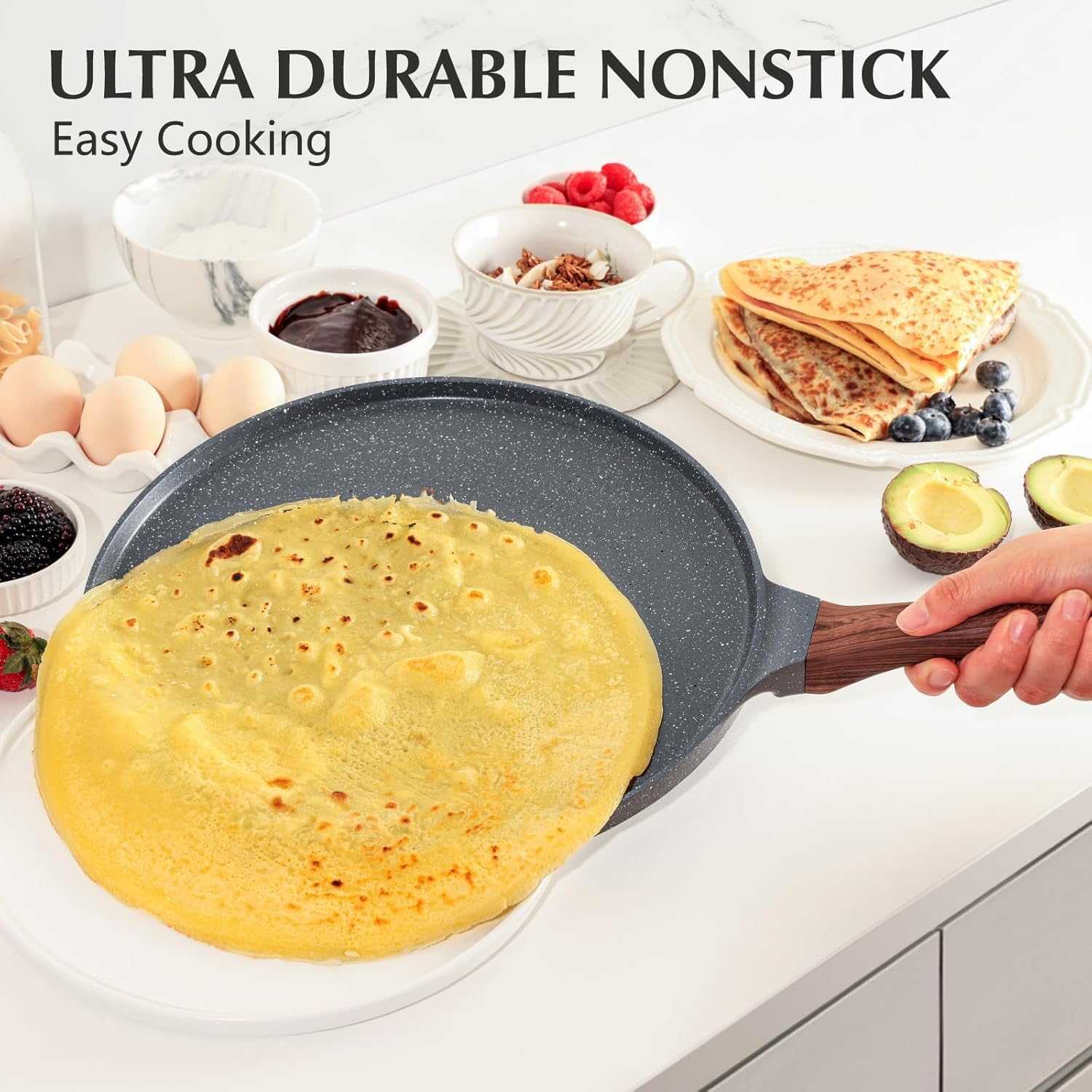 Thumbnail 2 de SENSARTE Nonstick Crepe Pan 12-Inch