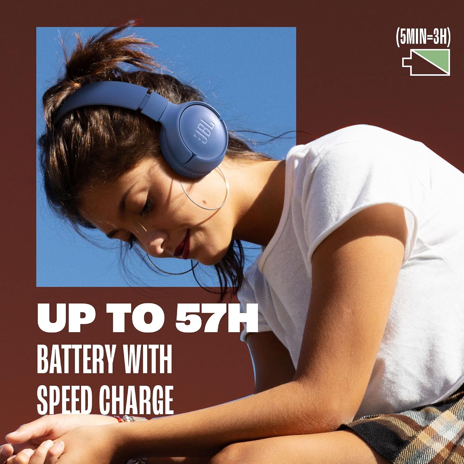Detalle 2 de JBL wireless on-ear headphones, 520BT