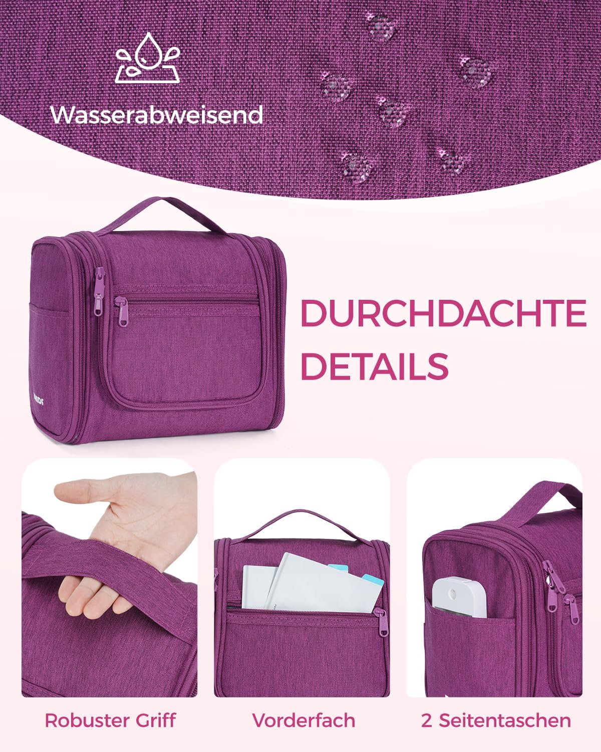 Thumbnail 5 de WANDF Groß Waschtasche 8,3 L