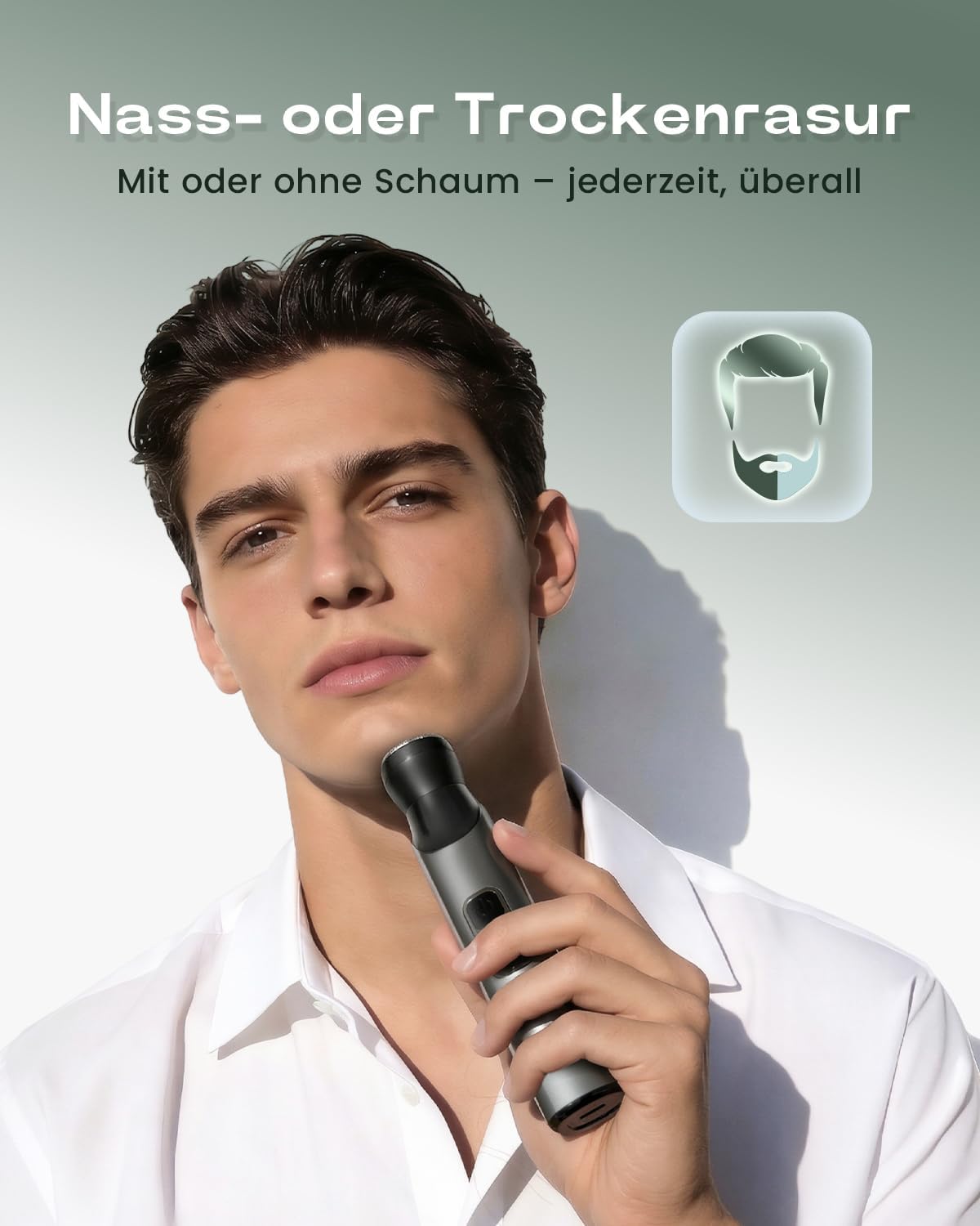 Thumbnail 6 de Prettywill All-in-One Bodygroomer & Körperrasierer – Intimrasierer für Mann mit Magnetkopf, 3 Aufsätze, IPX7