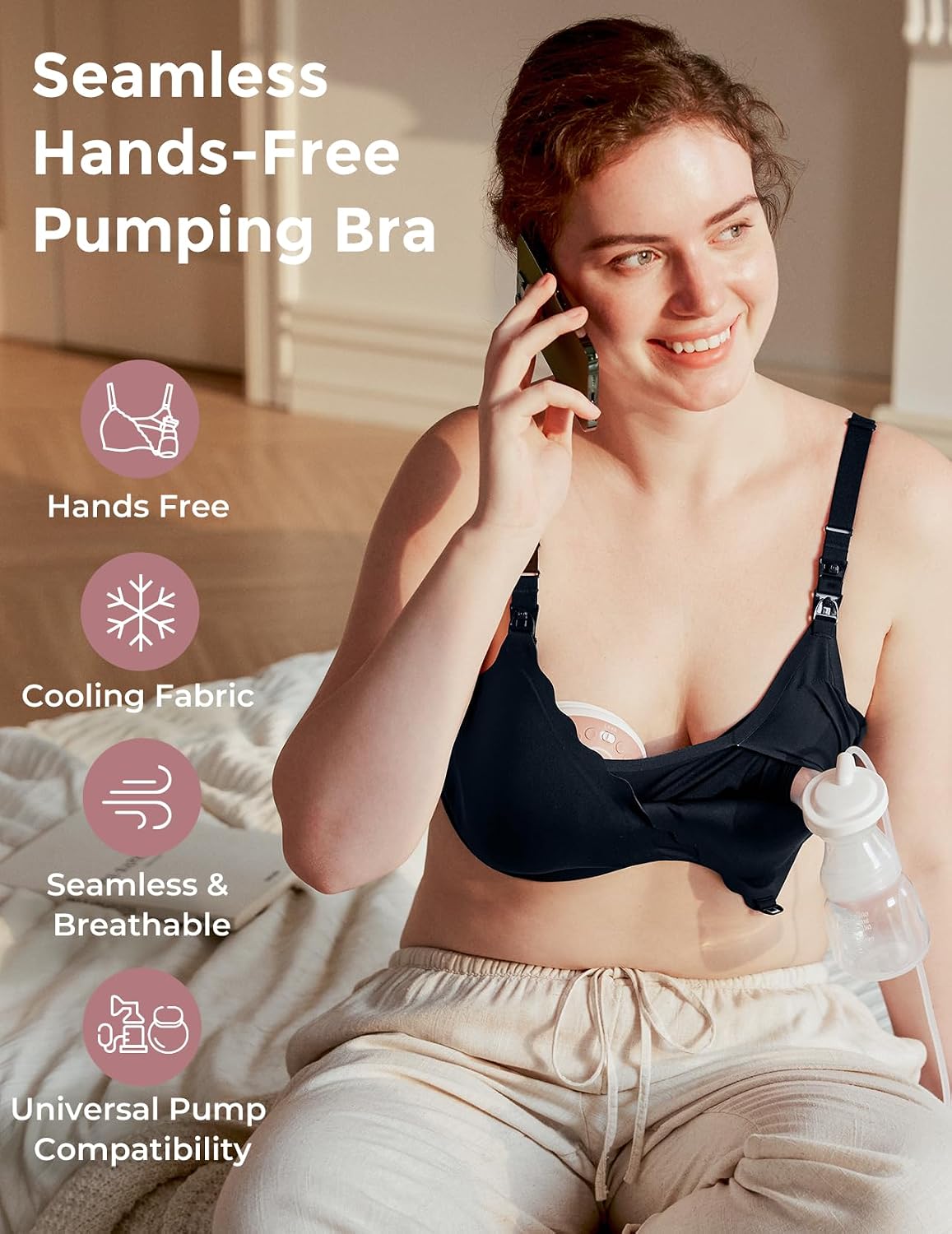 Thumbnail 1 de momcozy 4-in-1 Pumping Bra
