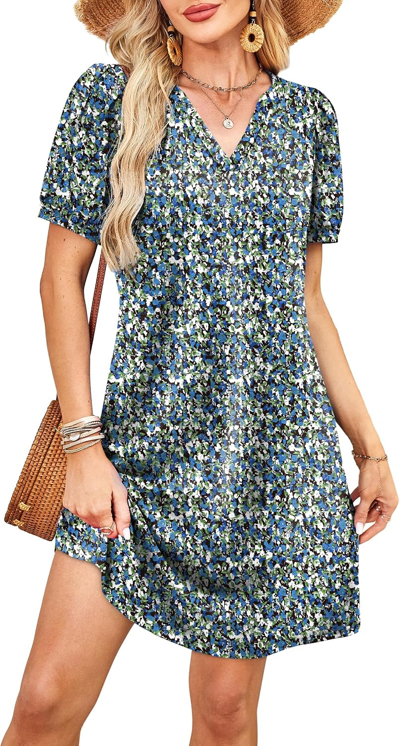 Detalle de RUMIA Women's Sundress, V-Neck