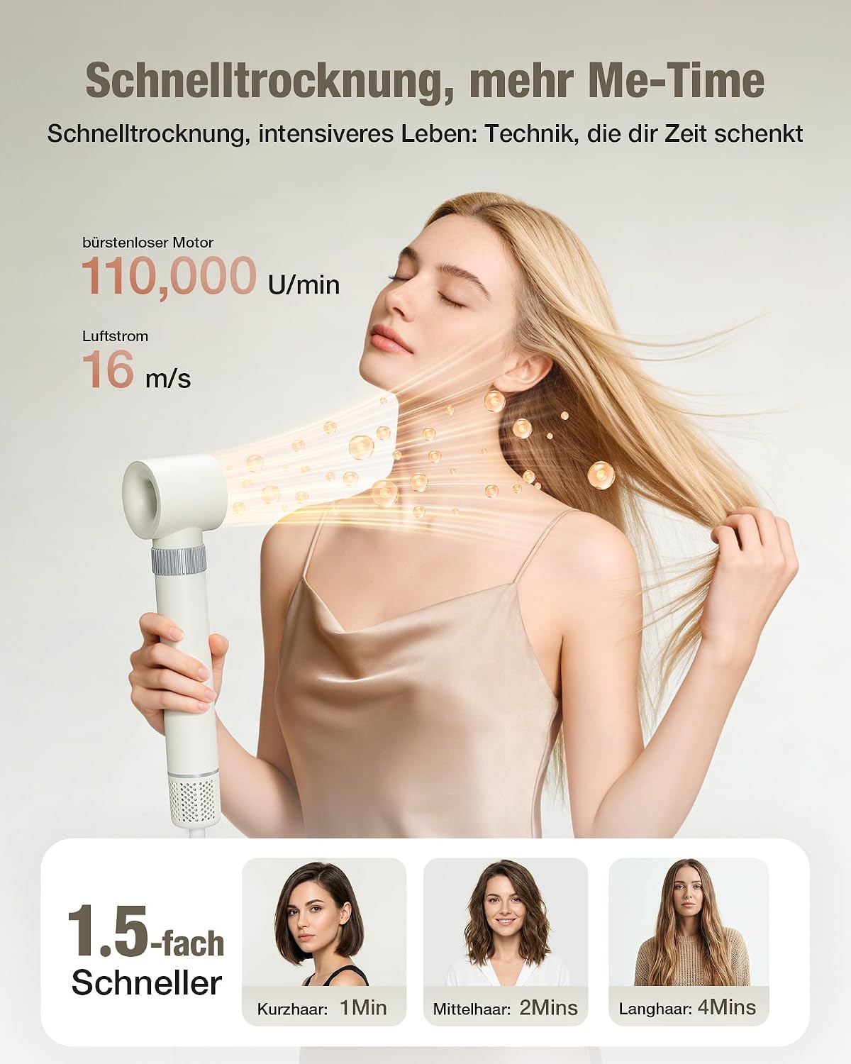 Detalle 2 de KAUGIC 6-in-1 Haartrockner Styler