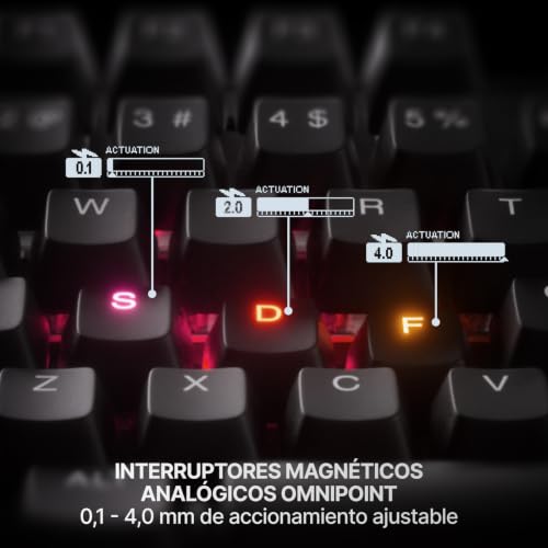 Thumbnail 6 de SteelSeries Apex Pro TKL Gen 3: teclado mecánico gaming con interruptores OmniPoint 3.0 y ajuste de accionamiento
