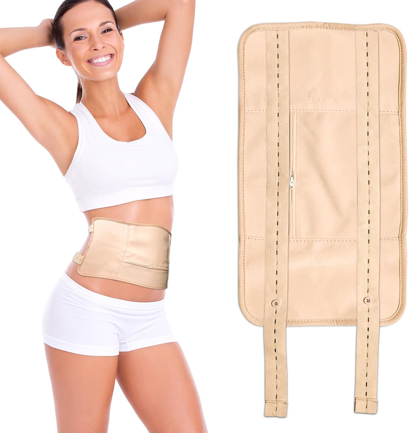 Detalle de Castor Oil Pack Reusable Wrap 1 Pack