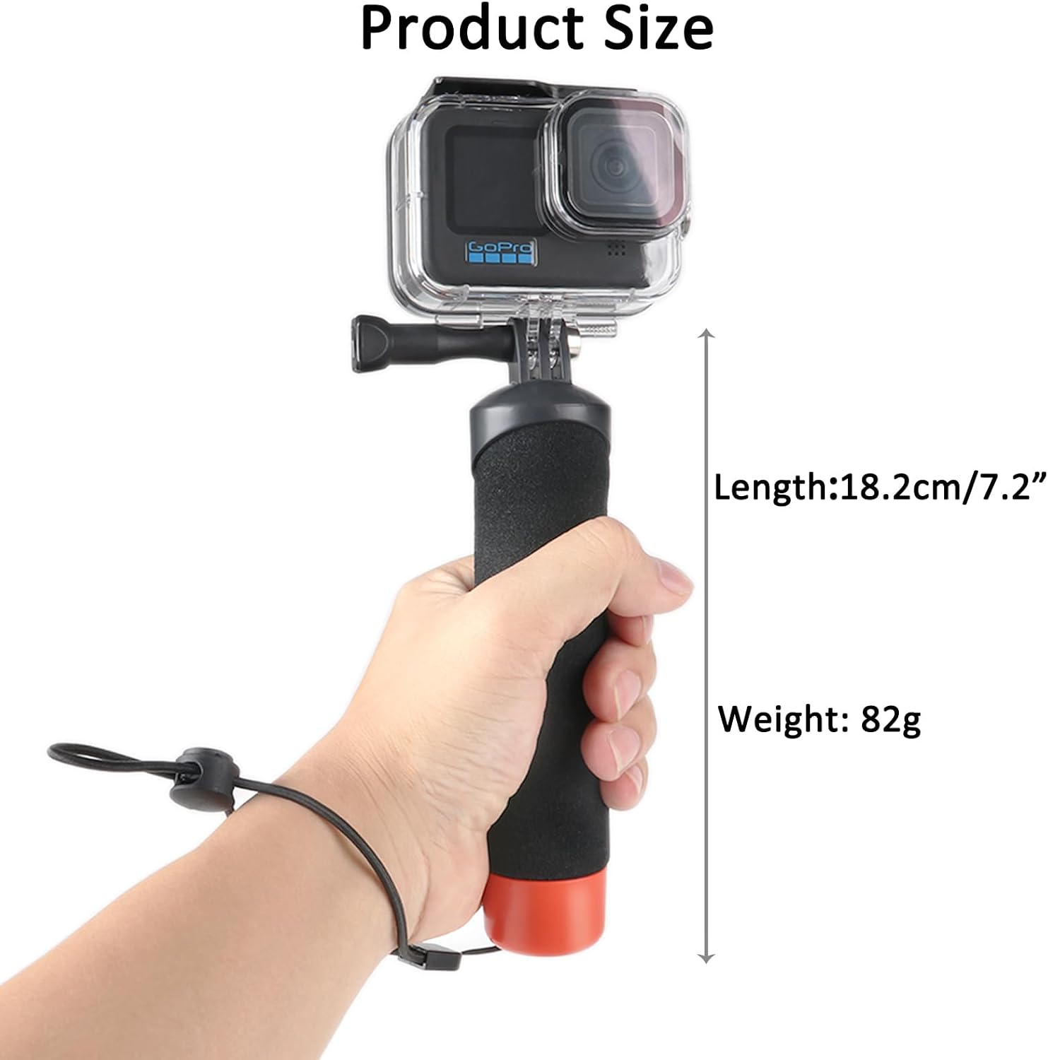 Detalle 1 de Floating hand grip for GoPro, Hero 13