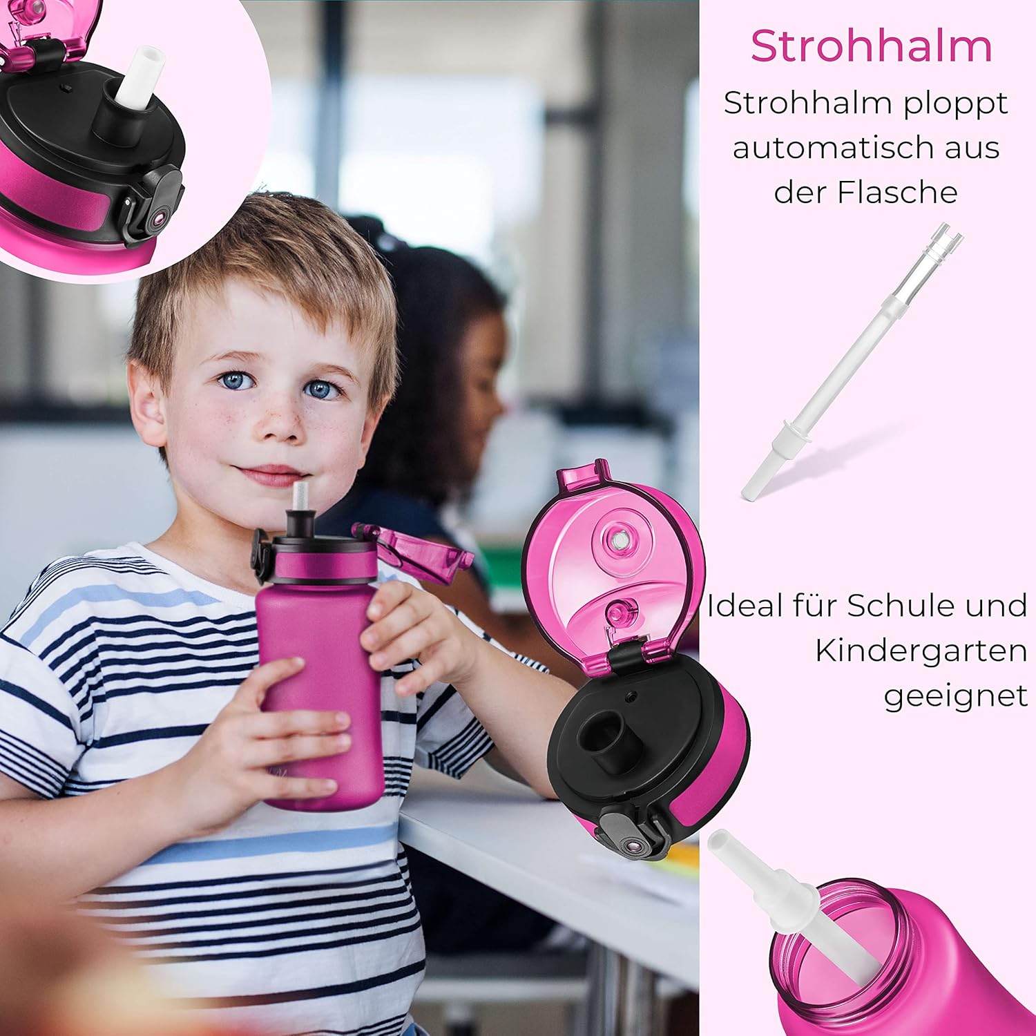 Thumbnail 2 de My Vesperbox Trinkflasche Kinder 350ML 📗