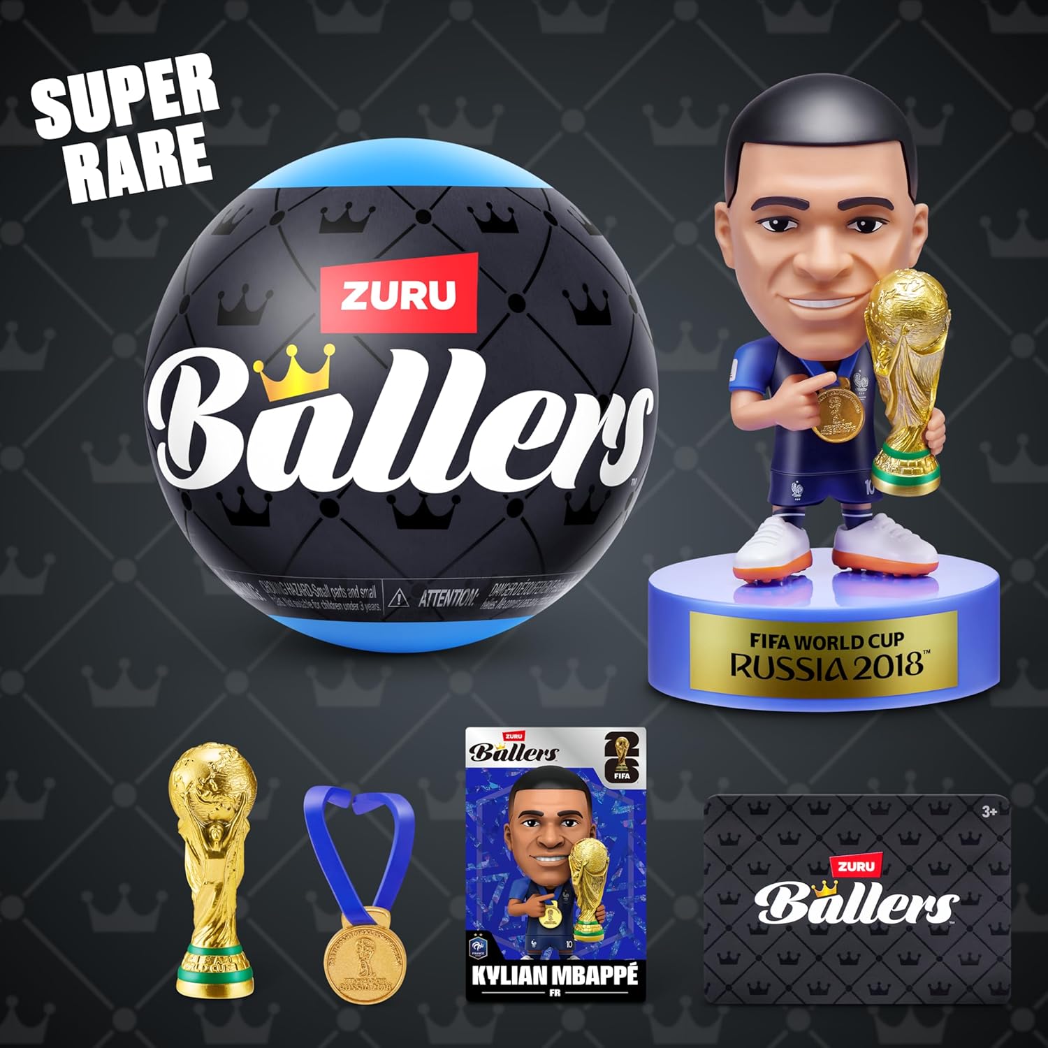 Thumbnail 5 de FIFA World Cup 2026 Ballers Series 1 2 Pack by ZURU – Official Licensed Surprise Capsule Football Collectible