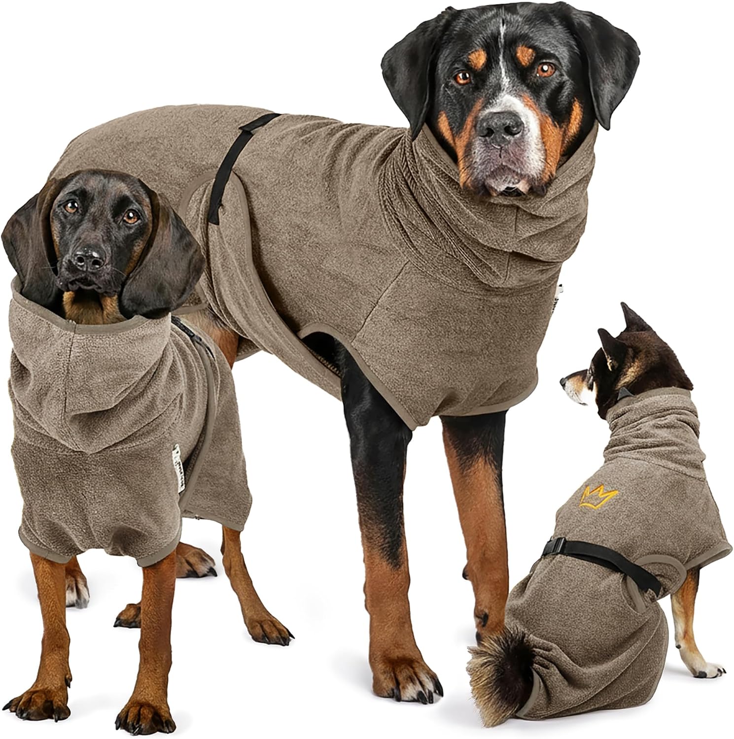 Thumbnail 6 de Rudelkönig Hundebademantel XL aus 100 % Baumwolle