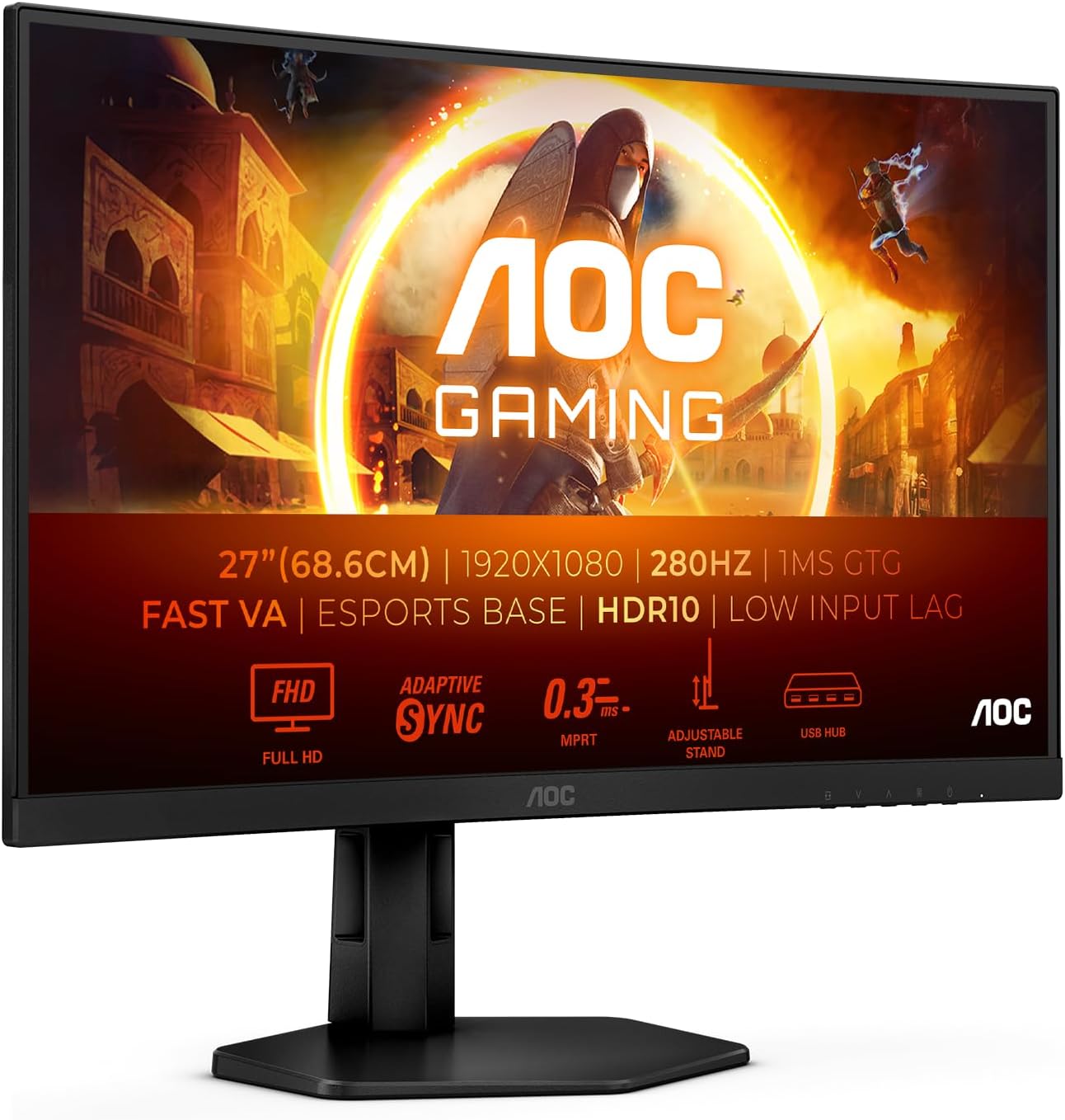 Thumbnail 6 de AOC Gaming C27G42E 27-inch Full HD curved monitor