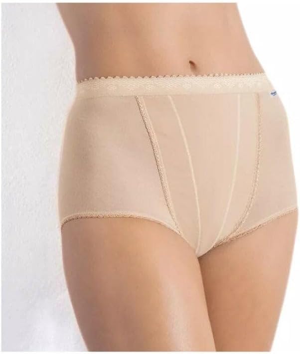 Detalle de Sloggi Control Maxi – Lot de 2 slips femme à double couche, confort quotidien