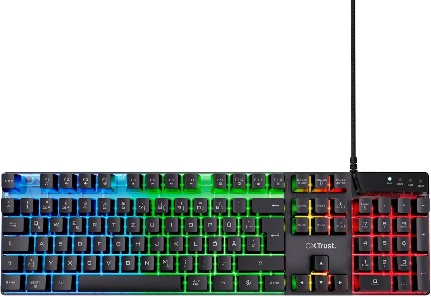 Thumbnail 1 de Trust Gaming GXT 835 Azor Tastatur mit Beleuchtung