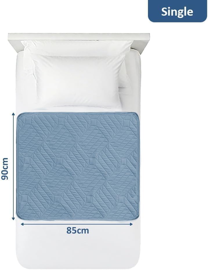 Thumbnail 4 de DUJUIKE Protège-matelas imperméable 85x90 cm en TPU, alèse lavable pour incontinence